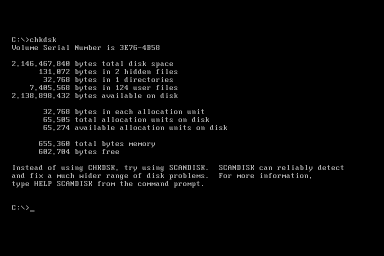 MS-Dos Ms-dos