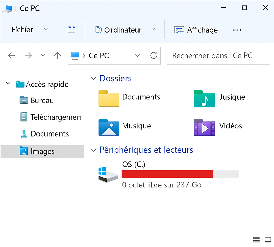 disque plein