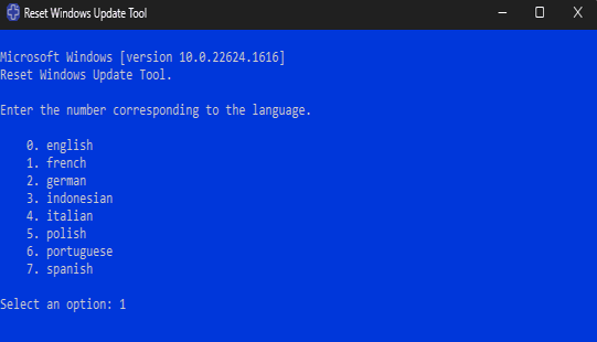 Réinitialiser complètement Windows Update avec un script officiel