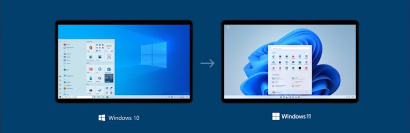 interface windows 10 et windows 11